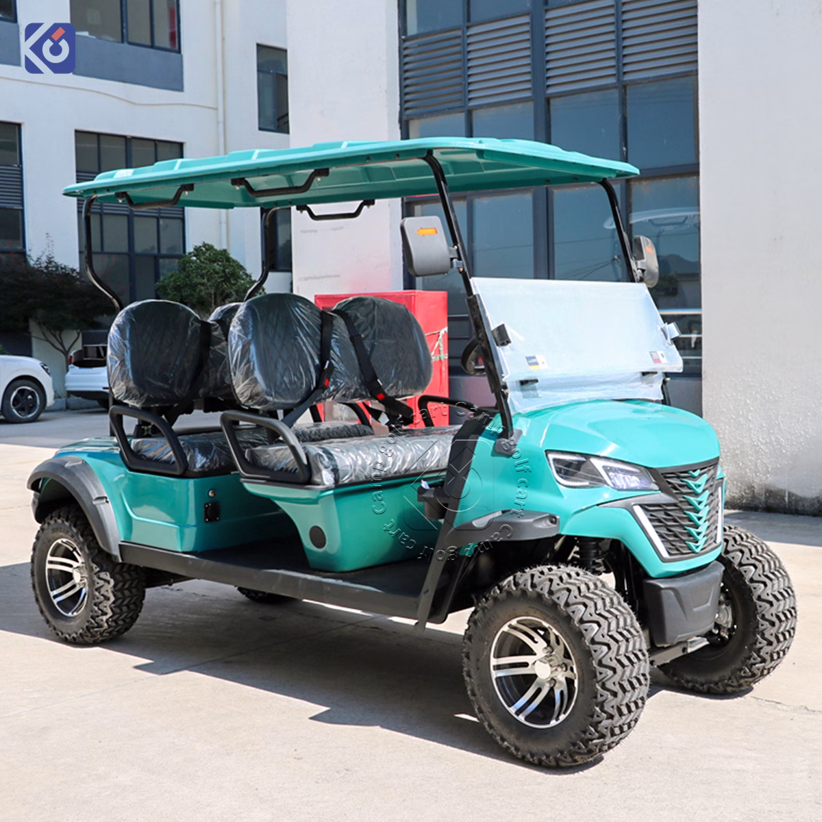 Custom 4-Seater Electric Golf Cart for Golf Courses, Resorts & Commercial Use - Image 3