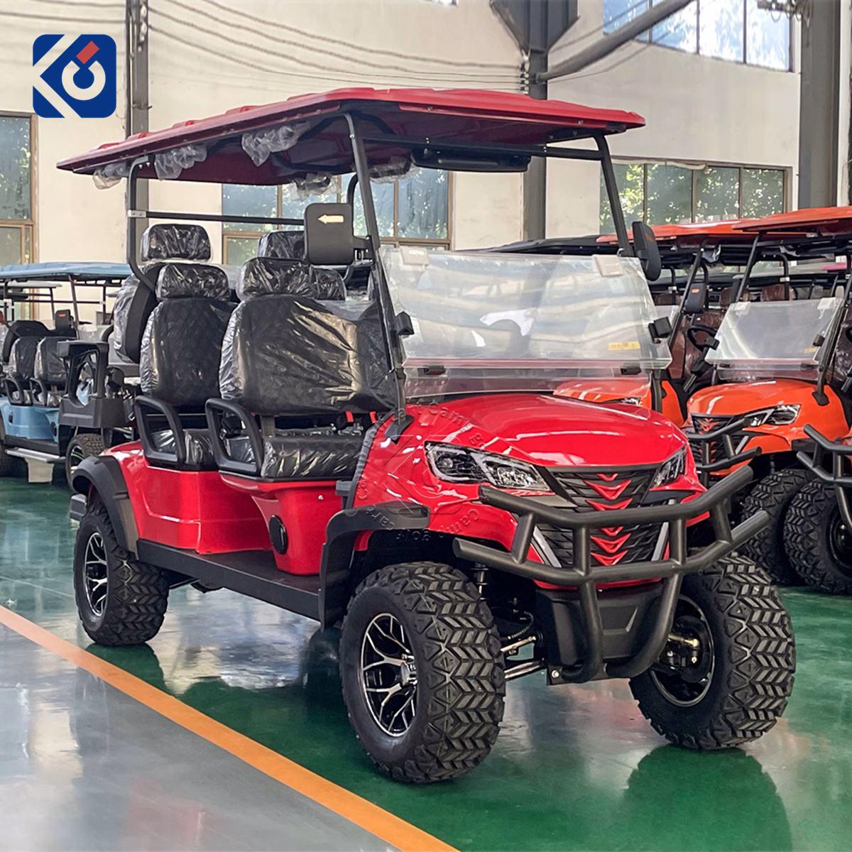 Custom 6 Seater Electric Golf Cart for Europe | CE Certified Golf Cart Manufacturer - Image 3