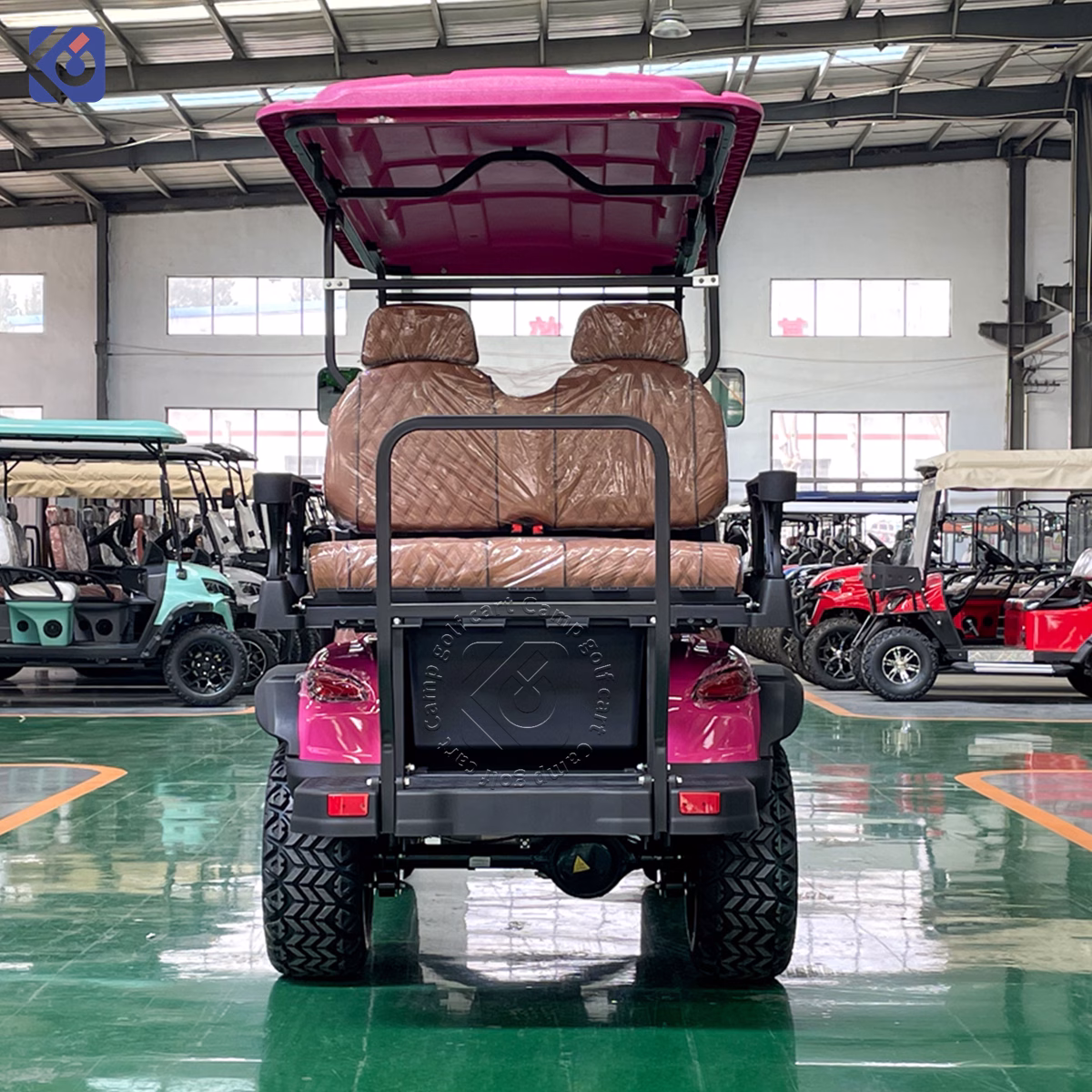 Custom 4-Seater Golf Cart for Dominica | CE Certified Manufacturer - Image 5