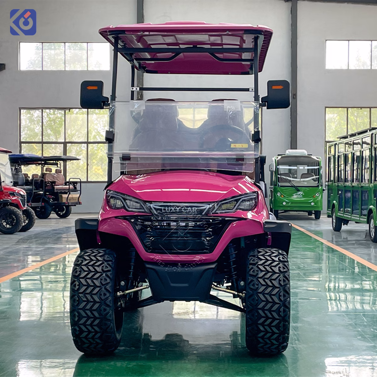 Custom 4-Seater Golf Cart for Dominica | CE Certified Manufacturer - Image 7