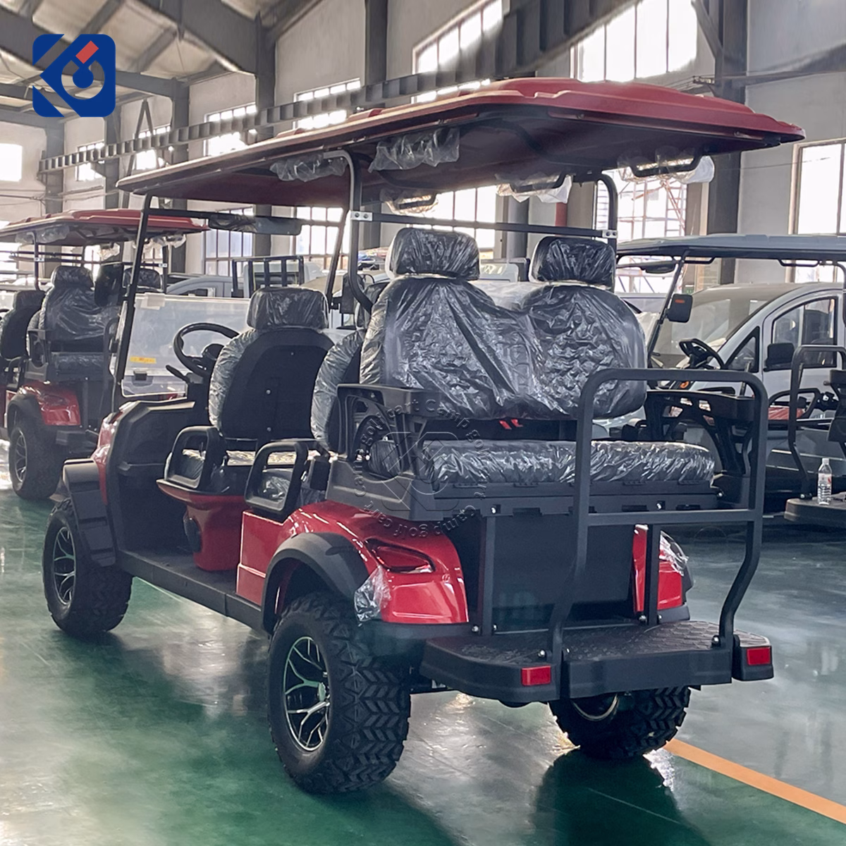 Custom 6 Seater Electric Golf Cart for Europe | CE Certified Golf Cart Manufacturer - Image 8