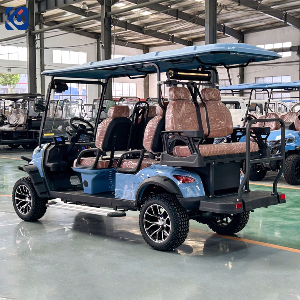 6-Seater Electric Golf Cart for Norway & Europe - Image 4