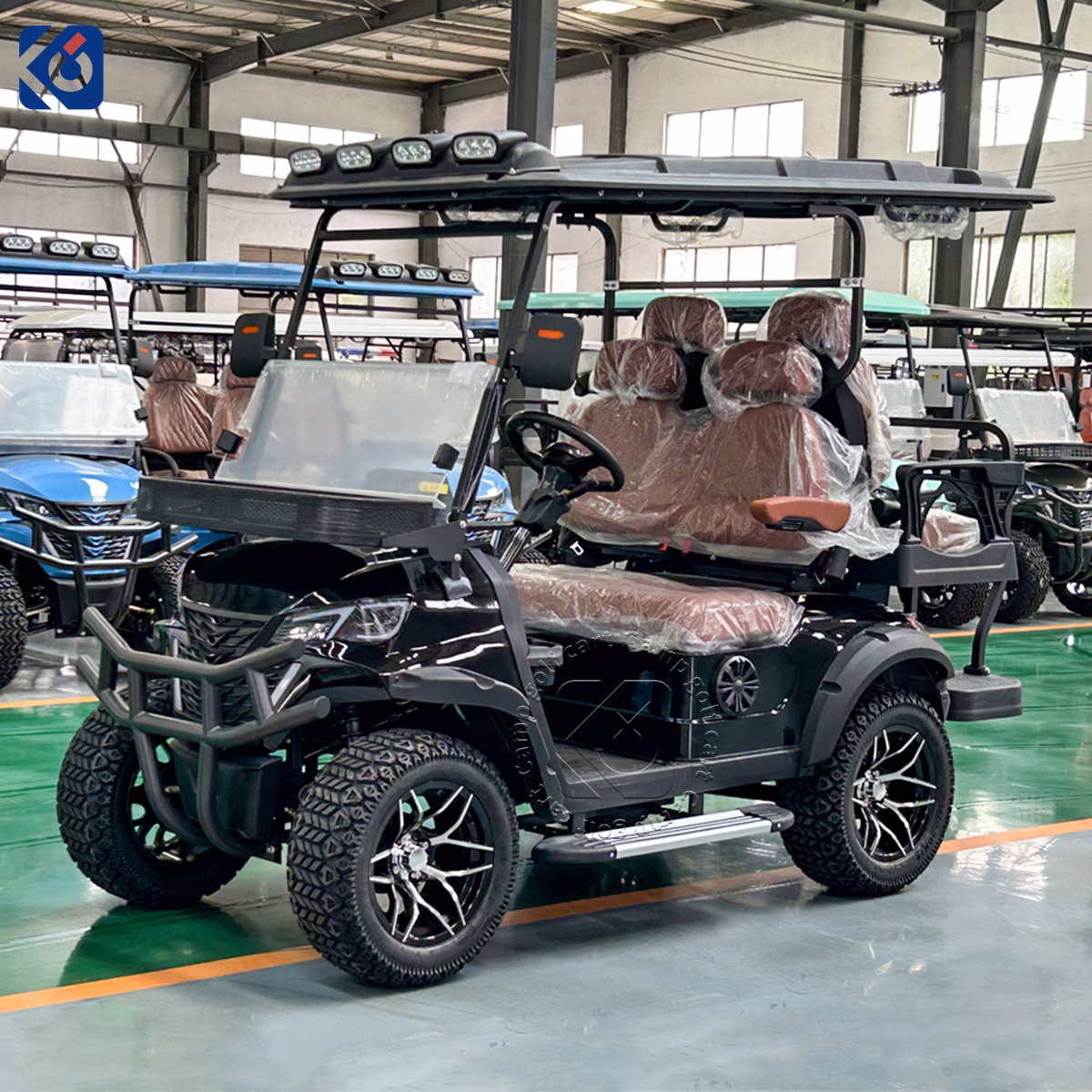 Custom 4 Seater Electric Golf Buggy for Personal & Commercial Use - Afbeelding 2