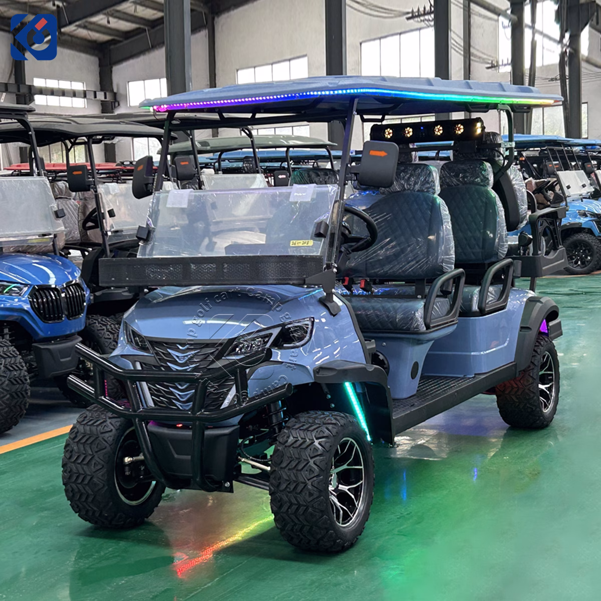 Custom 6 Seater Electric Golf Cart Built for Austria & Europe - Image 2
