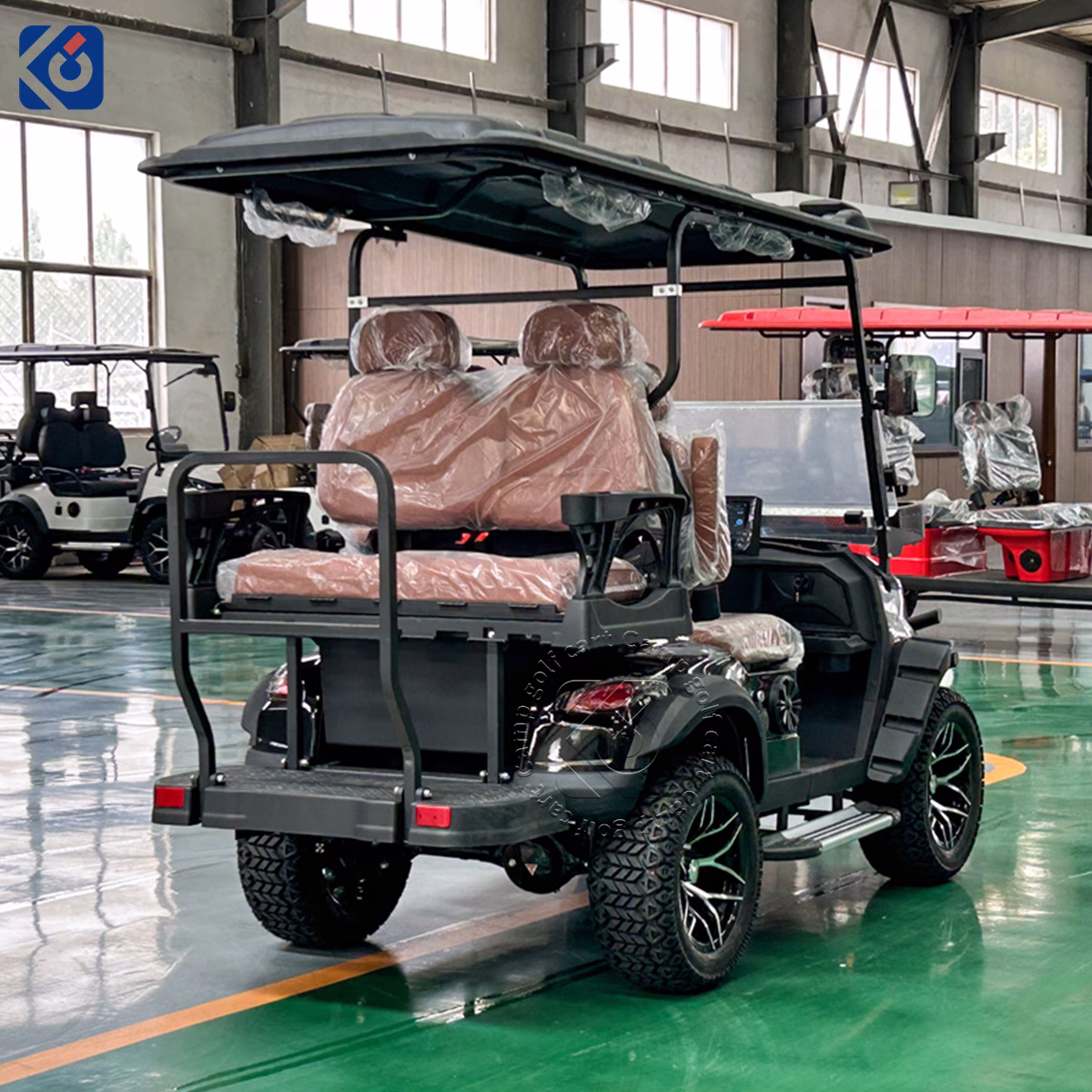Custom 4 Seater Electric Golf Buggy for Personal & Commercial Use - Afbeelding 6