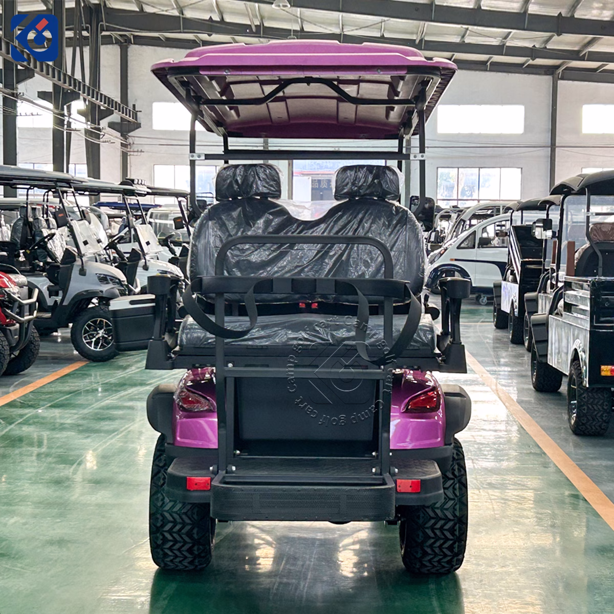 4 Seater Custom Electric Golf Cart Designed for European Customers - Image 4