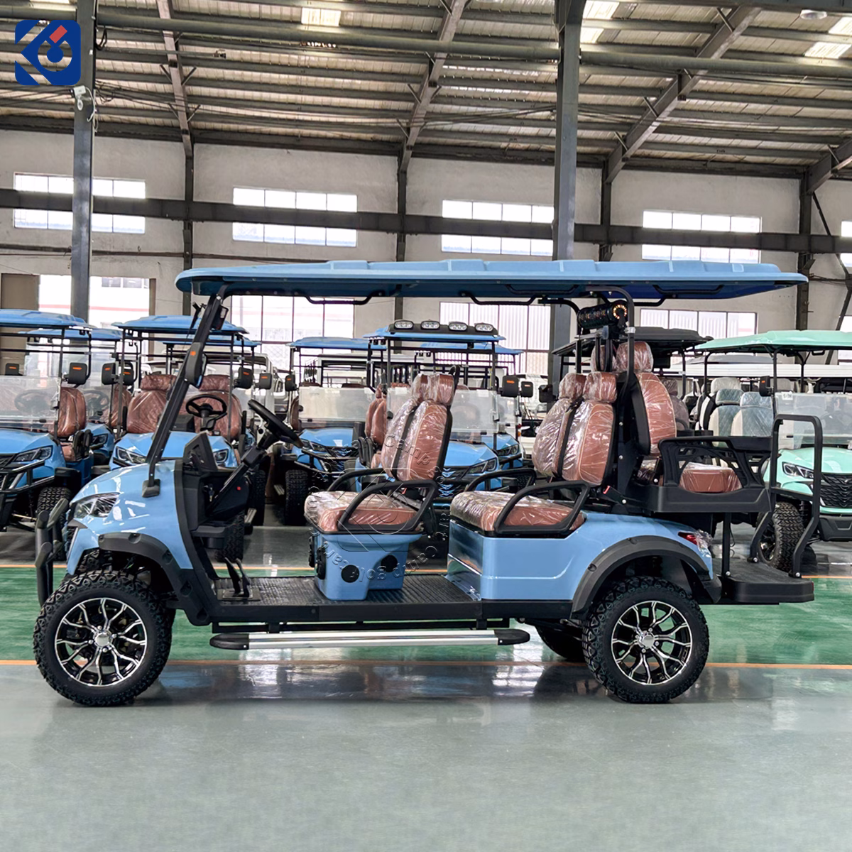6-Seater Electric Golf Cart for Norway & Europe - Image 3