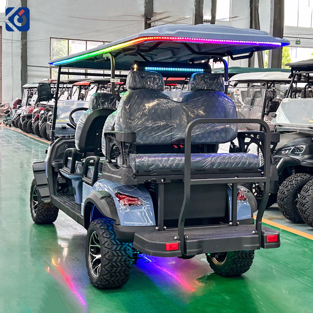 Custom 6 Seater Electric Golf Cart Built for Austria & Europe - Image 4