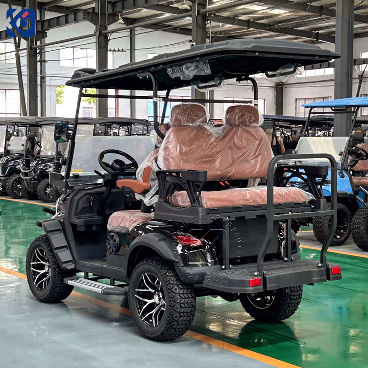 Custom 4 Seater Electric Golf Buggy for Personal & Commercial Use - Afbeelding 4