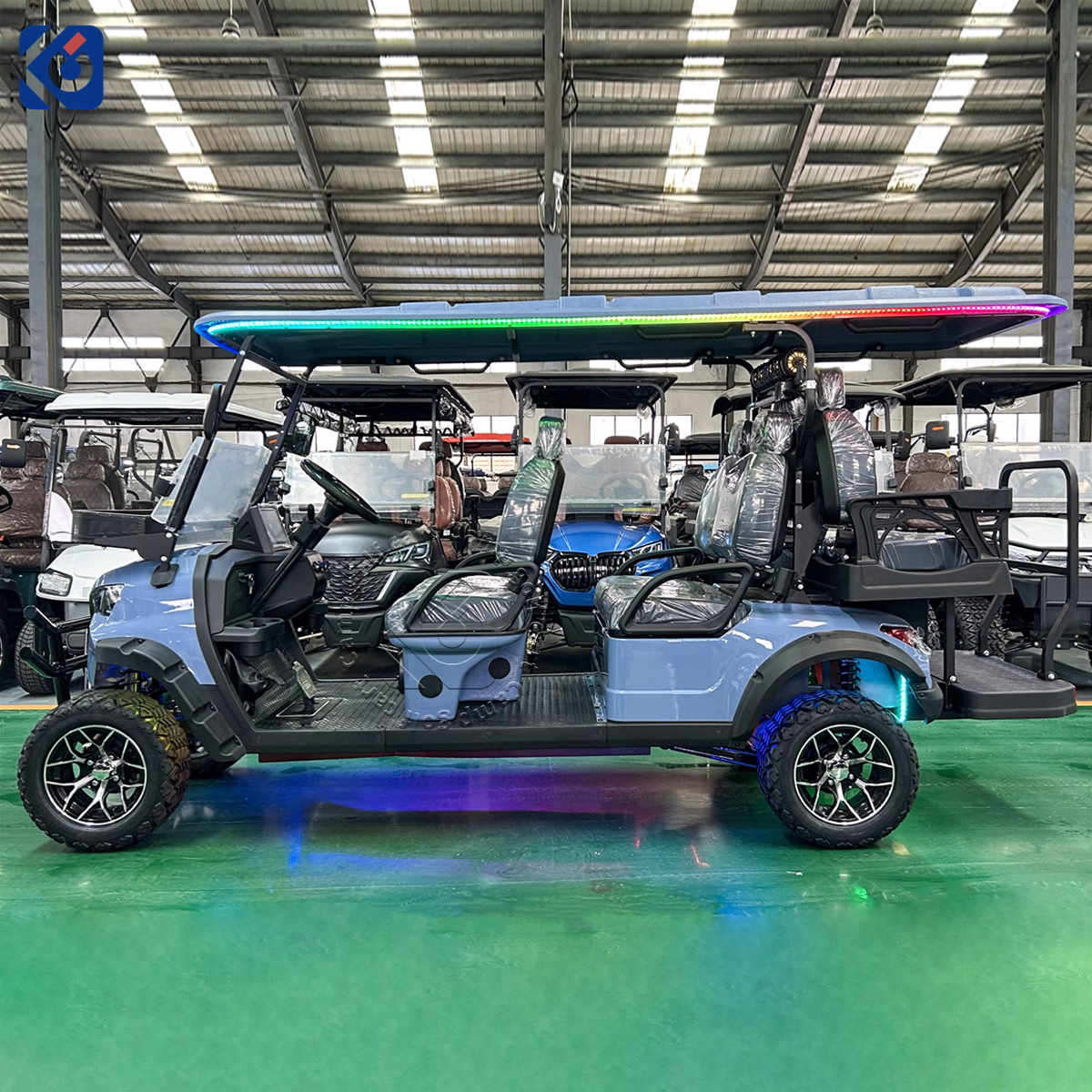 Custom 6 Seater Electric Golf Cart Built for Austria & Europe - Image 3