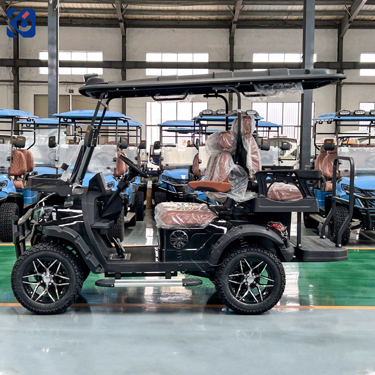 Custom 4 Seater Electric Golf Buggy for Personal & Commercial Use - Afbeelding 3