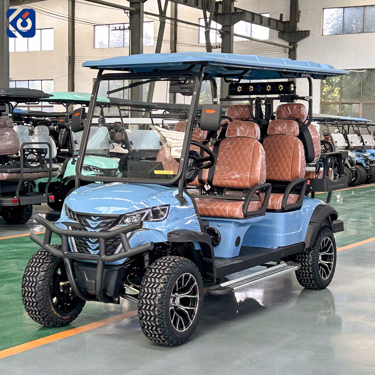 6-Seater Electric Golf Cart for Norway & Europe - Image 2