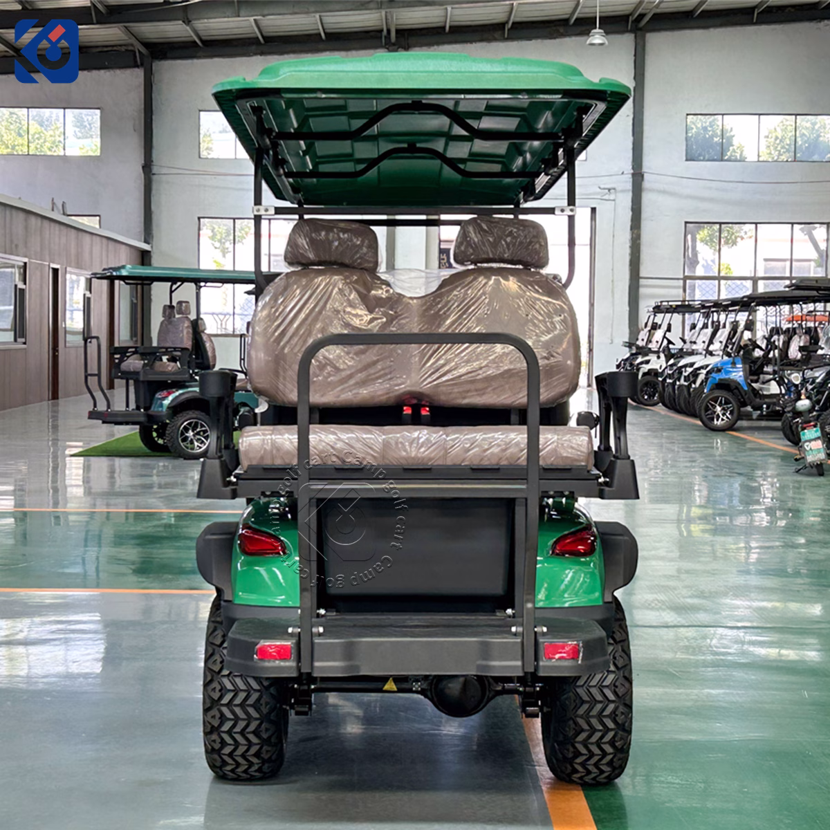 6-Seater Electric Golf Cart Customized for a Swedish Customer - Image 5
