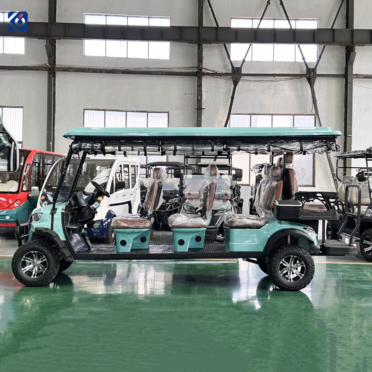 8-Seater Golf Cart Customized for Costa Rica - Image 4
