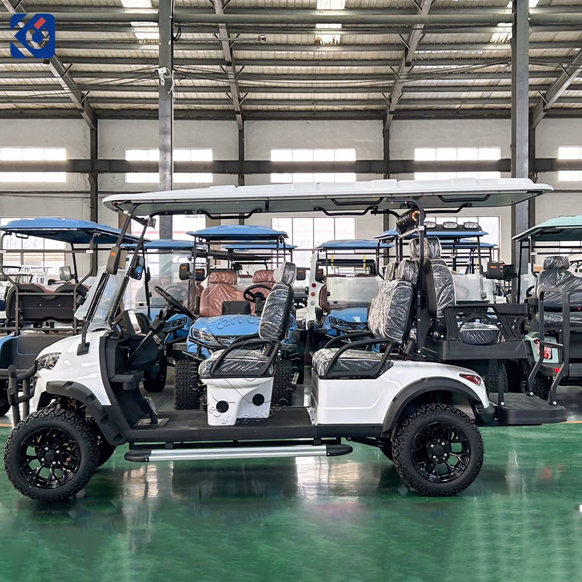 6-Seater Custom Golf Cart for Finland - Image 3