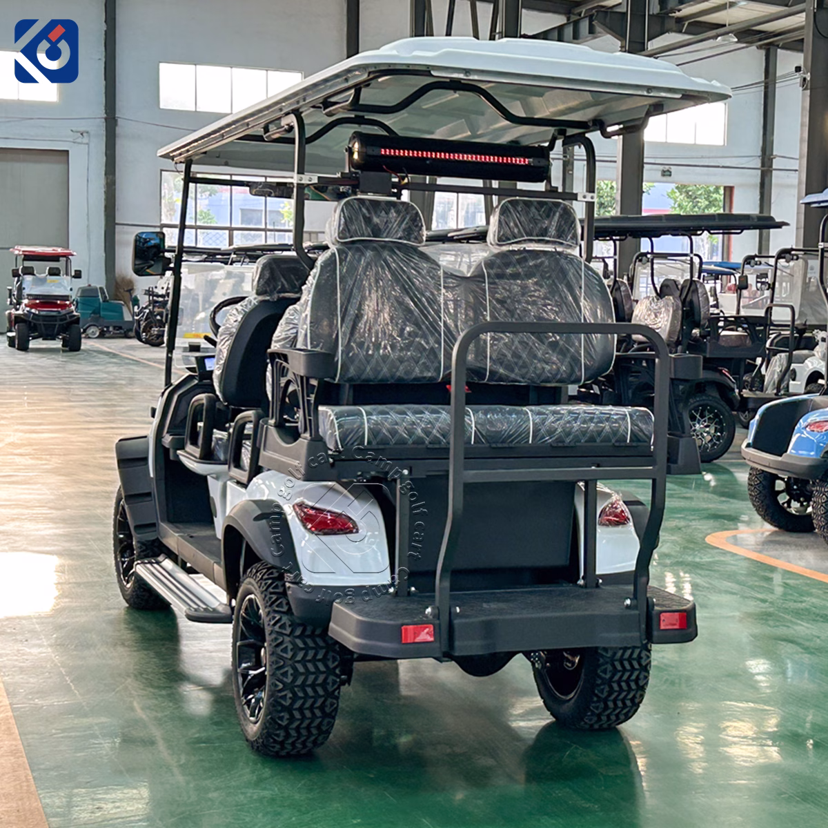 6-Seater Custom Golf Cart for Finland - Image 4
