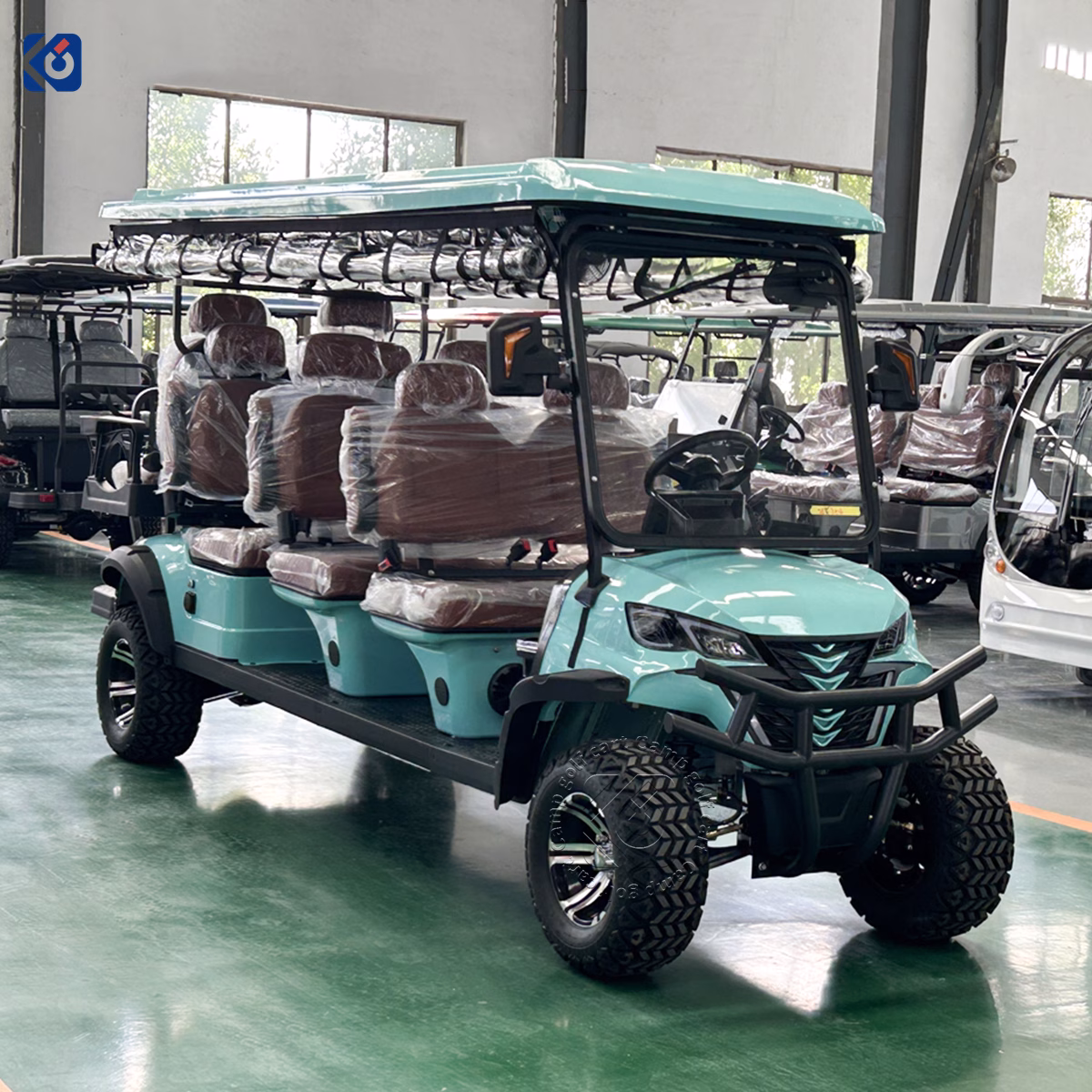 8-Seater Golf Cart Customized for Costa Rica - Image 8