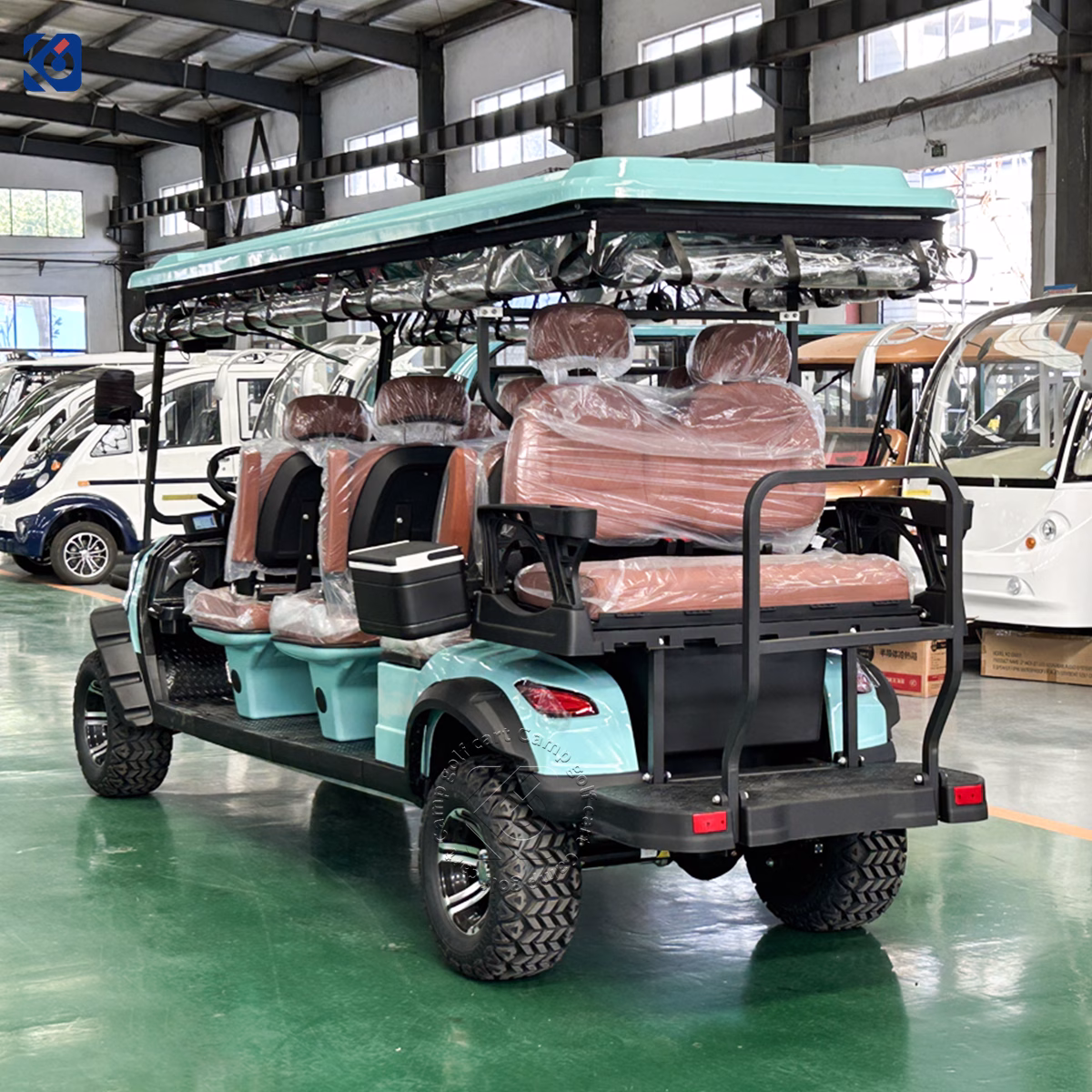 8-Seater Golf Cart Customized for Costa Rica - Image 5
