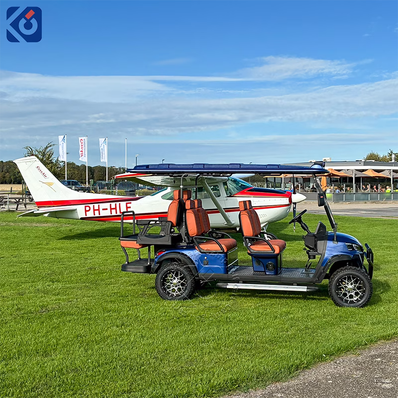 6-Seater Golf Cart Customized for the Netherlands - Imagen 6